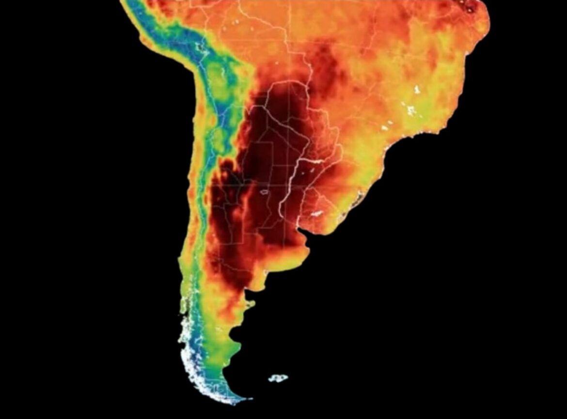 OLA DE CALOR EN CINCO PROVINCIAS