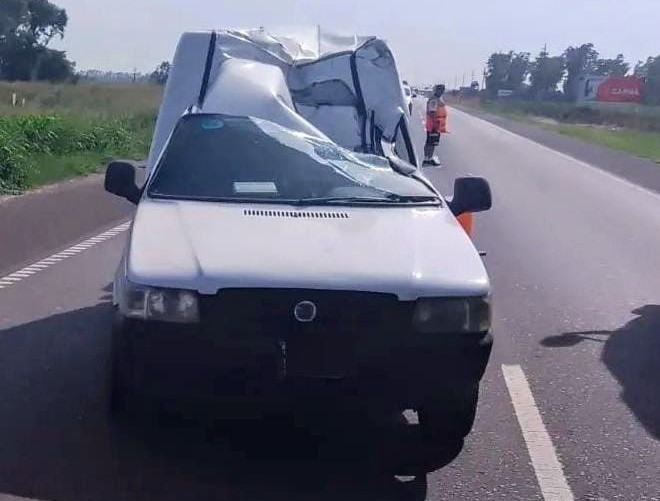 ACCIDENTE EN RUTA NACIONAL 158