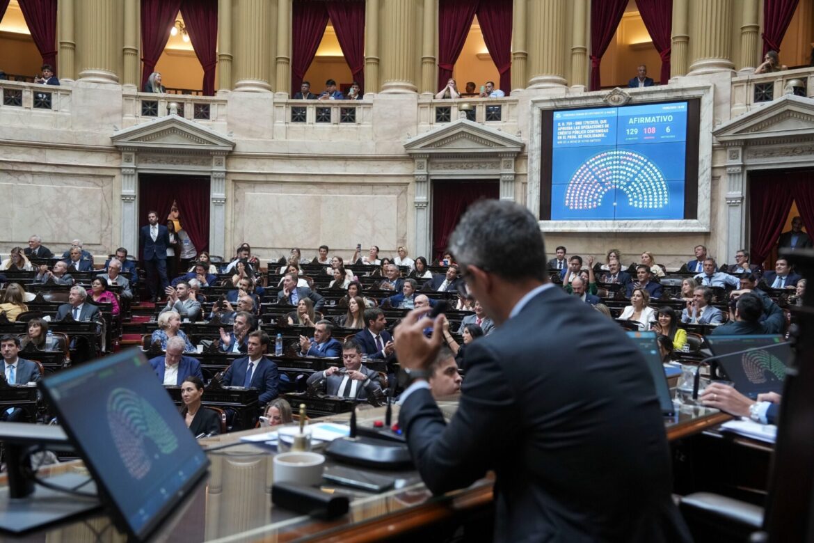 MILEI LOGRA SU OBJETIVO: LA CÁMARA DE DIPUTADOS APROBÓ EL DNU PARA EL ACUERDO CON EL FMI