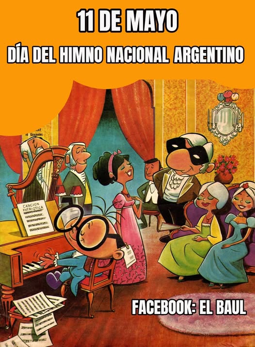11 DE MAYO. DIA DEL HIMNO NACIONAL ARGENTINO