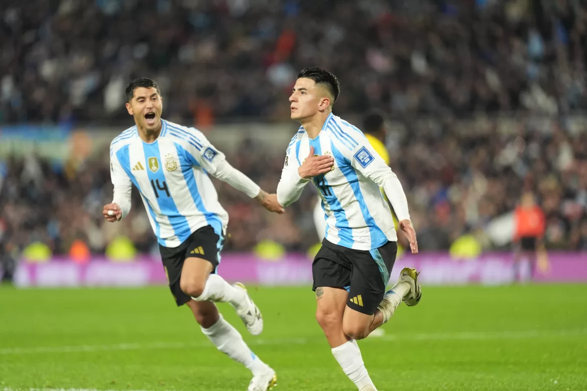 ARGENTINA RESCATÓ UN EMPATE EN EL MONUMENTAL