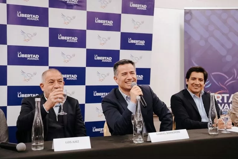 LUIS JUEZ SE MOSTRÓ EN EL LANZAMIENTO LIBERTARIO JUNTO A BORNORONI