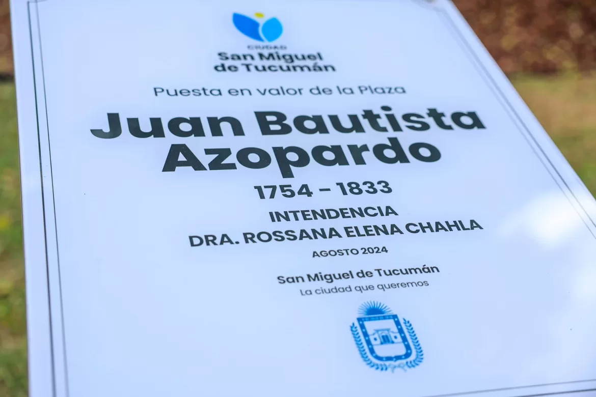 ROSSANA CHAHLA INAUGURÓ LA RENOVACIÓN DE LA PLAZA AZOPARDO EN BARRIO CIUDADELA