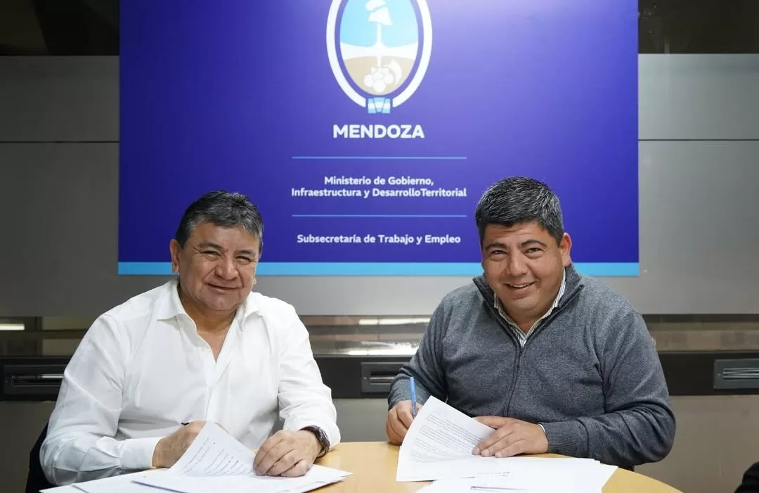 UATRE Y EL GOBIERNO DE MENDOZA FIRMARON UN CONVENIO PARA FORTALECER EL EMPLEO RURAL