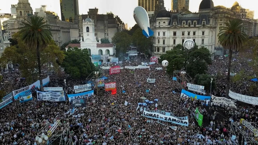 MARCHA FEDERAL UNIVERSITARIA: CONCENTRACIONES Y CORTES DE TRÁNSITO EN LA CIUDAD