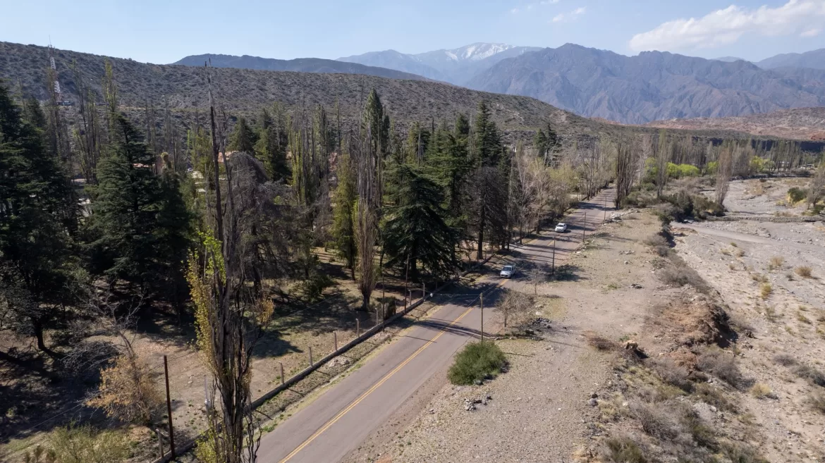 CORNEJO ANUNCIÓ LA CONSTRUCCIÓN DE UN NUEVO PUENTE EN POTRERILLOS
