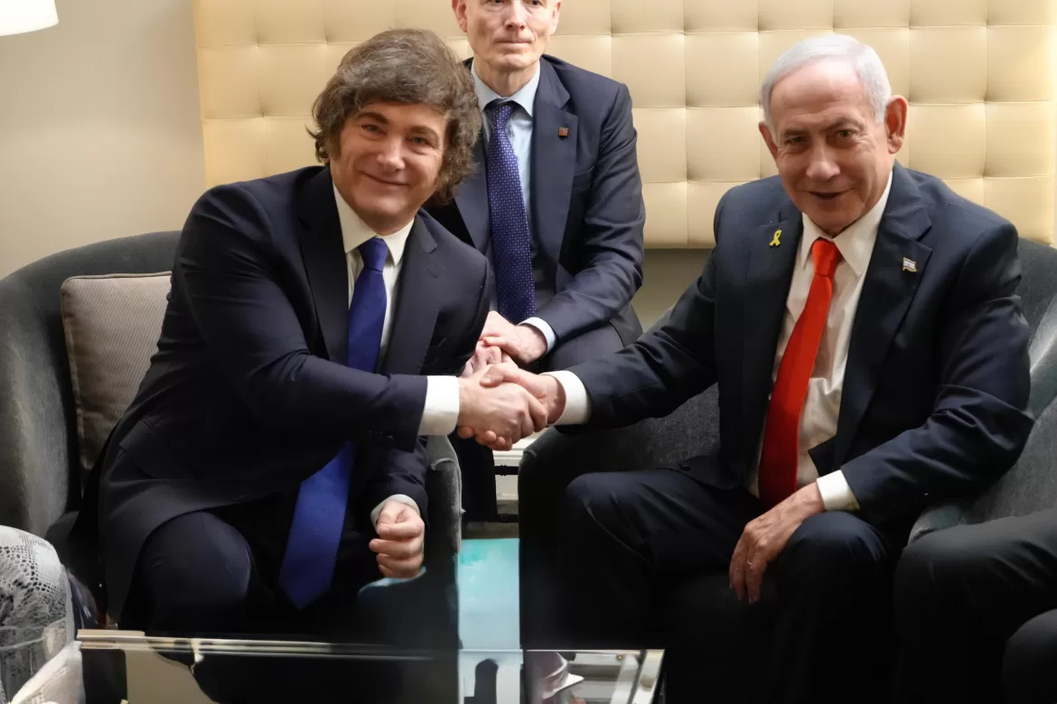 MILEI SE REUNIÓ CON NETANYAHU Y RATIFICÓ SU COMPROMISO CON LA LIBERACIÓN DE LOS REHENES EN GAZA