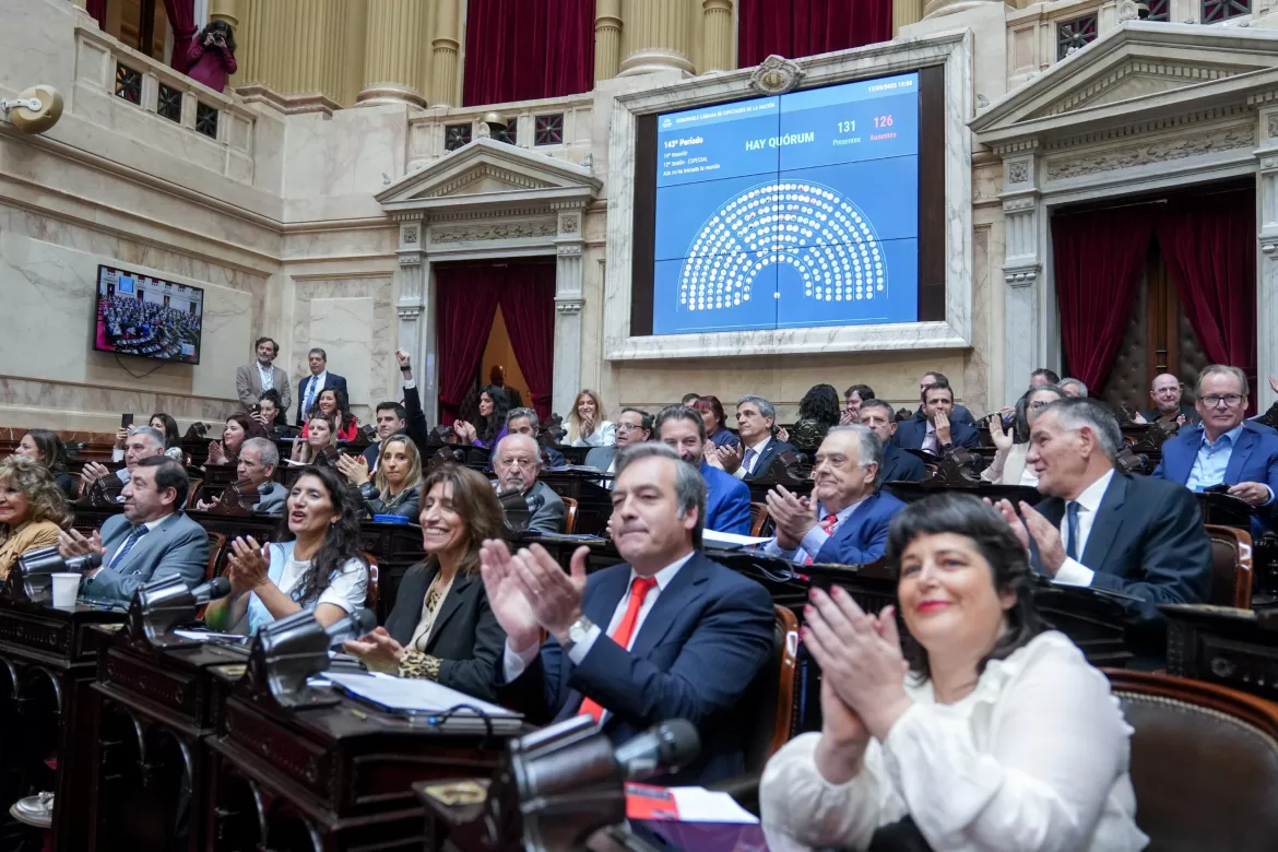 LA OPOSICIÓN OBTUVO EL QUÓRUM Y DIPUTADOS DEBATE PROYECTOS VETADOS Y PEDIDOS DE INFORMES