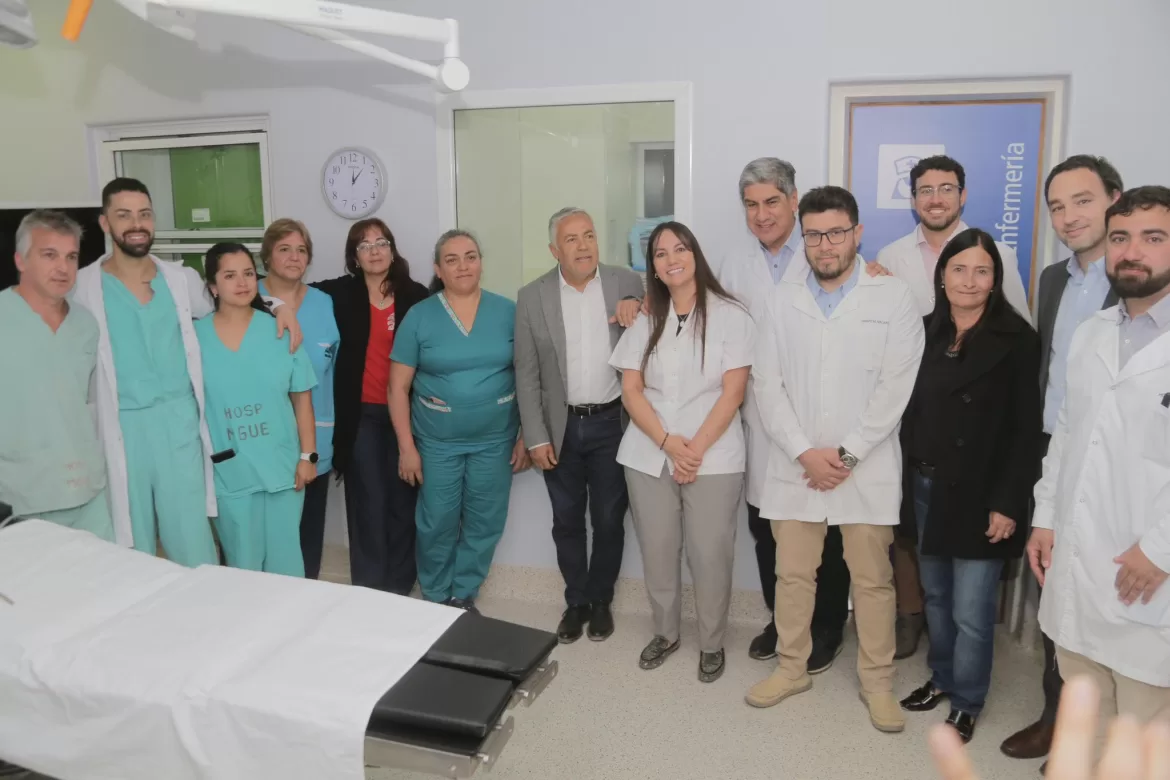 CORNEJO ANUNCIÓ AVANCES EN EL HOSPITAL REGIONAL DE MALARGÜE