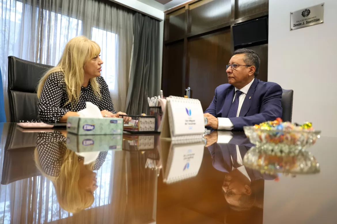 CHAHLA Y MONTEROS DEFINIERON DETALLES DE LA FIESTA DE LA CIUDAD Y AVANZARON EN PROYECTOS DE INFRAESTRUCTURA