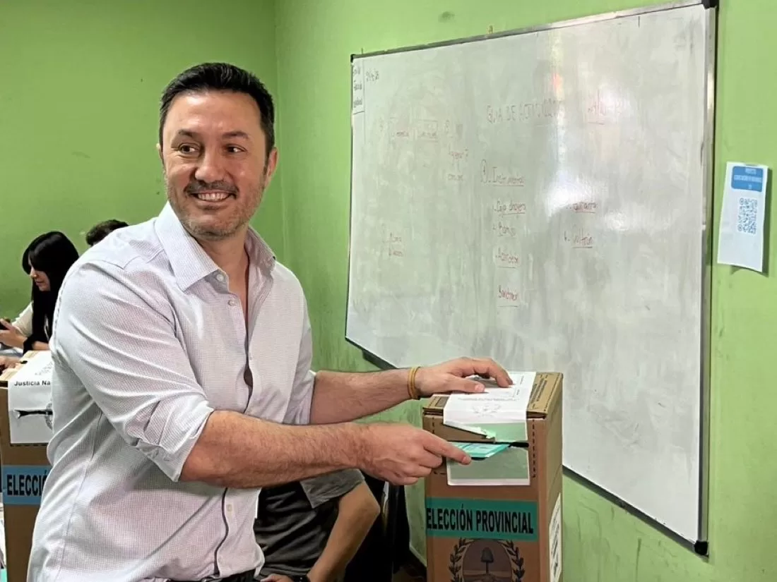 LUIS PETRI VOTÓ EN MENDOZA Y LLAMÓ A PARTICIPAR DE LAS ELECCIONES