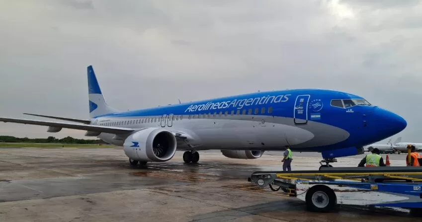 AEROLÍNEAS ARGENTINAS SUMA UN NUEVO BOEING 737 MAX CERO KILÓMETRO A SU FLOTA