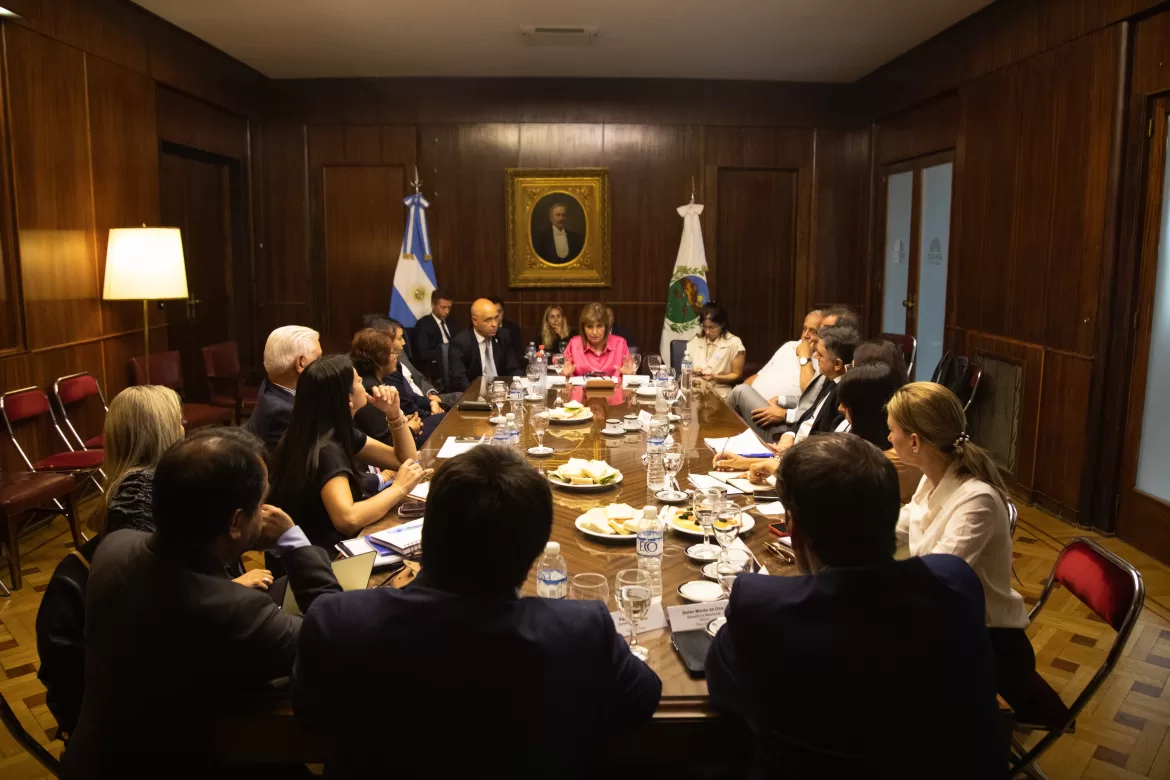 PATRICIA BULLRICH REUNIÓ AL FUTURO BLOQUE DE SENADORES DE LLA ANTES DE ASUMIR SU BANCA