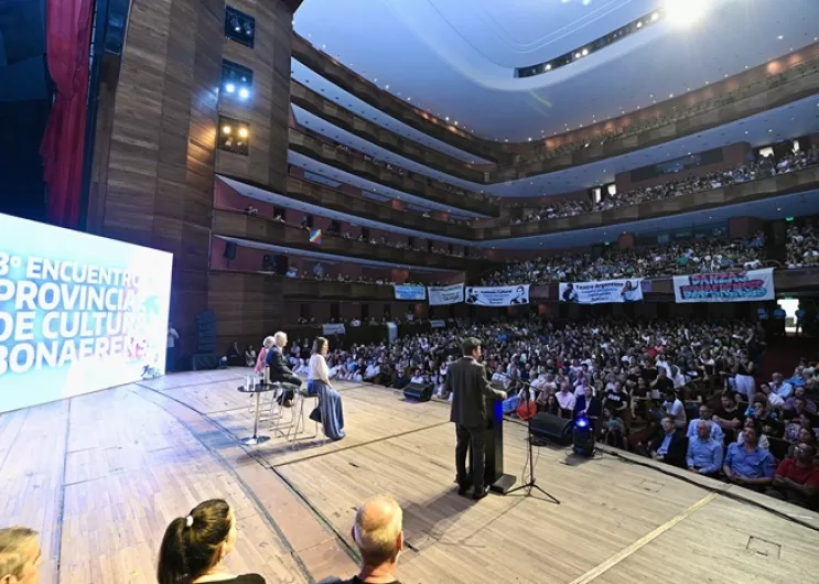 KICILLOF DIO INICIO AL 3º ENCUENTRO PROVINCIAL DE CULTURA BONAERENSE