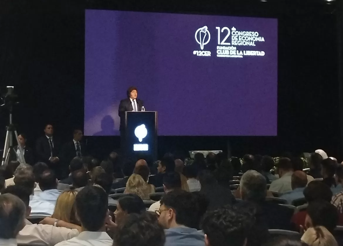 MILEI EN CORRIENTES: “ARGENTINA ESTÁ EN CONDICIONES DE ENTRAR A UN NUEVO SIGLO DE ORO”