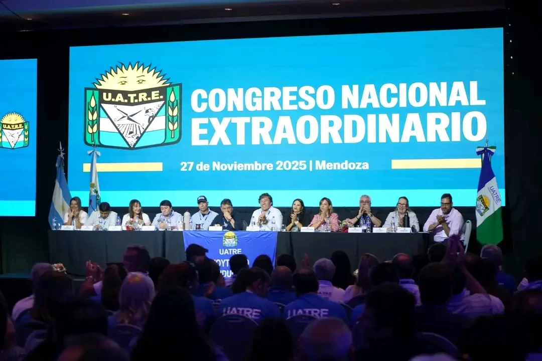 UATRE REALIZÓ SU 33° CONGRESO ANUAL EN MENDOZA CON FUERTE RESPALDO A LA CONDUCCIÓN DE JOSÉ VOYTENCO