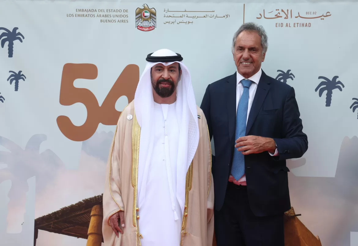 DANIEL SCIOLI PARTICIPÓ DEL ANIVERSARIO DE LA UNIFICACIÓN DE LOS EMIRATOS ÁRABES UNIDOS