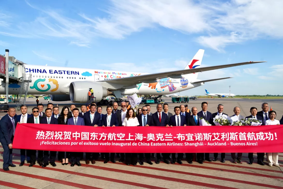VUELO HISTÓRICO: ARGENTINA Y CHINA, MÁS CERCA QUE NUNCA