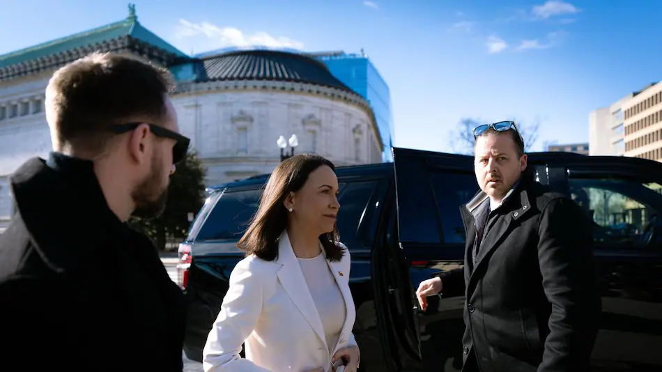 TRUMP RECIBIÓ A MARÍA CORINA MACHADO EN PLENA RECONFIGURACIÓN DEL PODER EN VENEZUELA