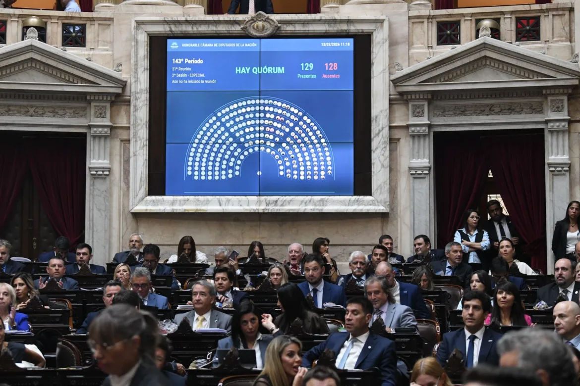 DIPUTADOS: EL OFICIALISMO LOGRÓ QUÓRUM Y AVANZA EL DEBATE POR LA BAJA DE LA EDAD DE IMPUTABILIDAD