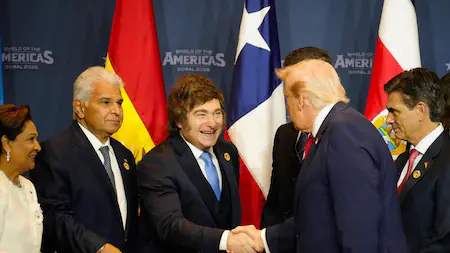 MILEI SE REUNIÓ CON TRUMP EN EE.UU. Y PARTICIPÓ DE LA CUMBRE “ESCUDO DE LAS AMÉRICAS”