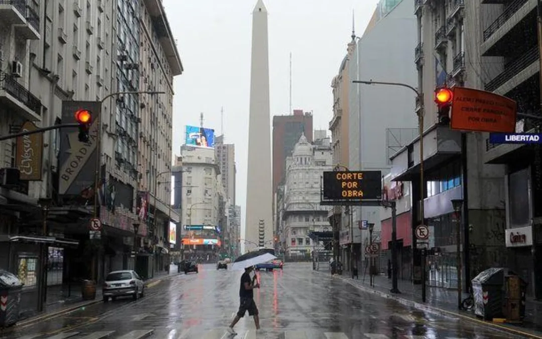 TEMPORAL Y ALERTA METEOROLÓGICA EN BUENOS AIRES