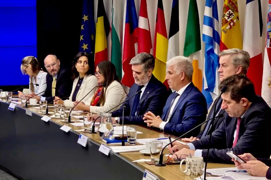 POGGI PARTICIPÓ DE UN SEMINARIO CON LA UNIÓN EUROPEA Y APUNTÓ A ABRIR NUEVOS MERCADOS PARA SAN LUIS