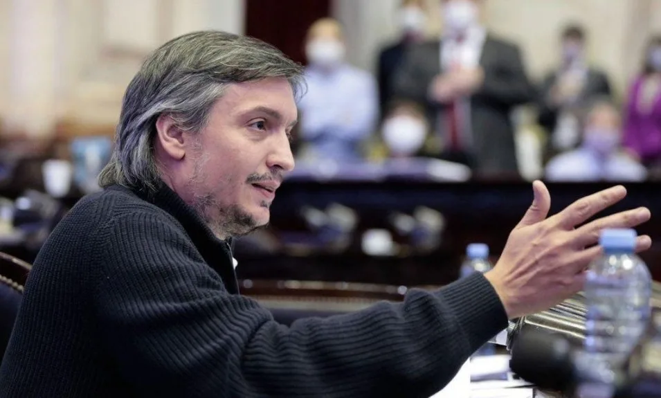 MÁXIMO KIRCHNER FUE OPERADO EN LA PLATA Y PUBLICÓ UN FUERTE MENSAJE POLÍTICO