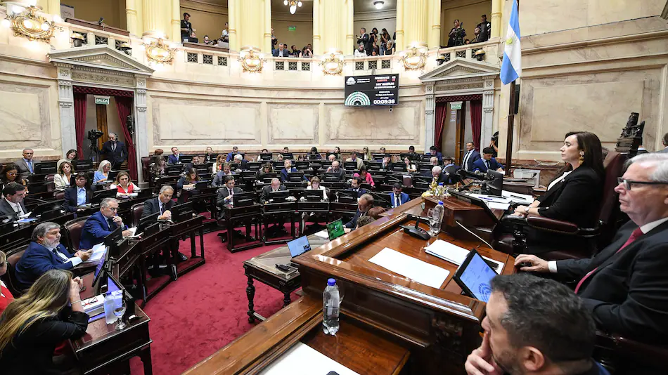 EL SENADO DEBATE PROYECTOS CLAVE DEL GOBIERNO ENTRE ACUERDOS POR LA DEUDA Y LA REGULARIZACIÓN DE ARMAS